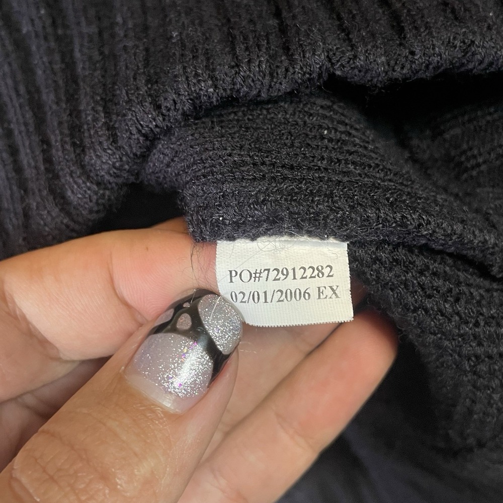 Fedex Sweater Sweatshirt Mens M Employee Knit Blue Full Zip Long Sleeve - Picture 7 of 9